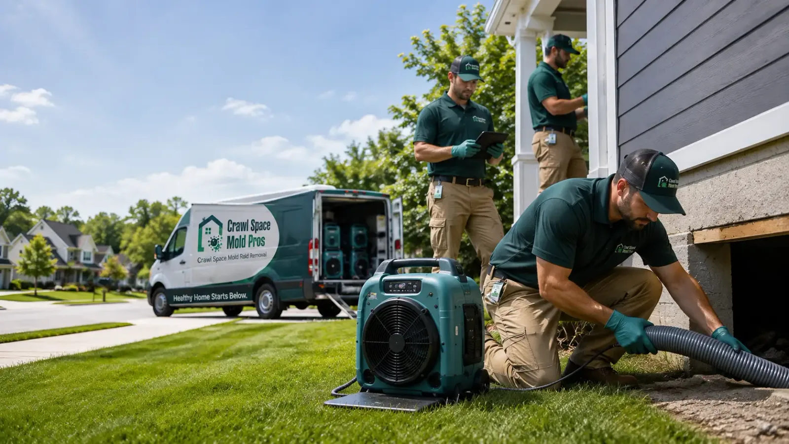 Crawl Space Mold Removal in Brewerton, NY